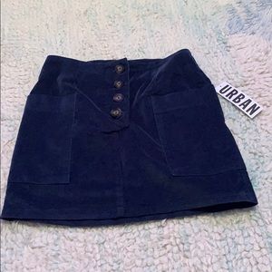 URBAN OUTFITTERS NWT BDG Suede Skirt